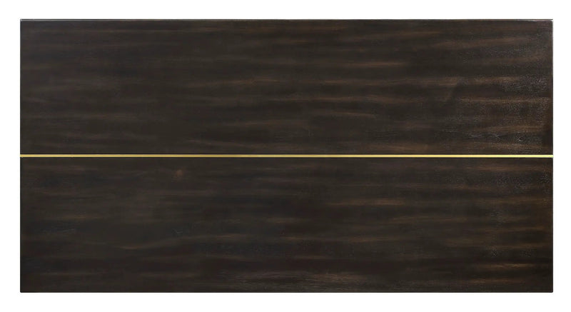 Jaramillo - Rustic Dining Table - Espresso / Gold by Unique Piece Furniture