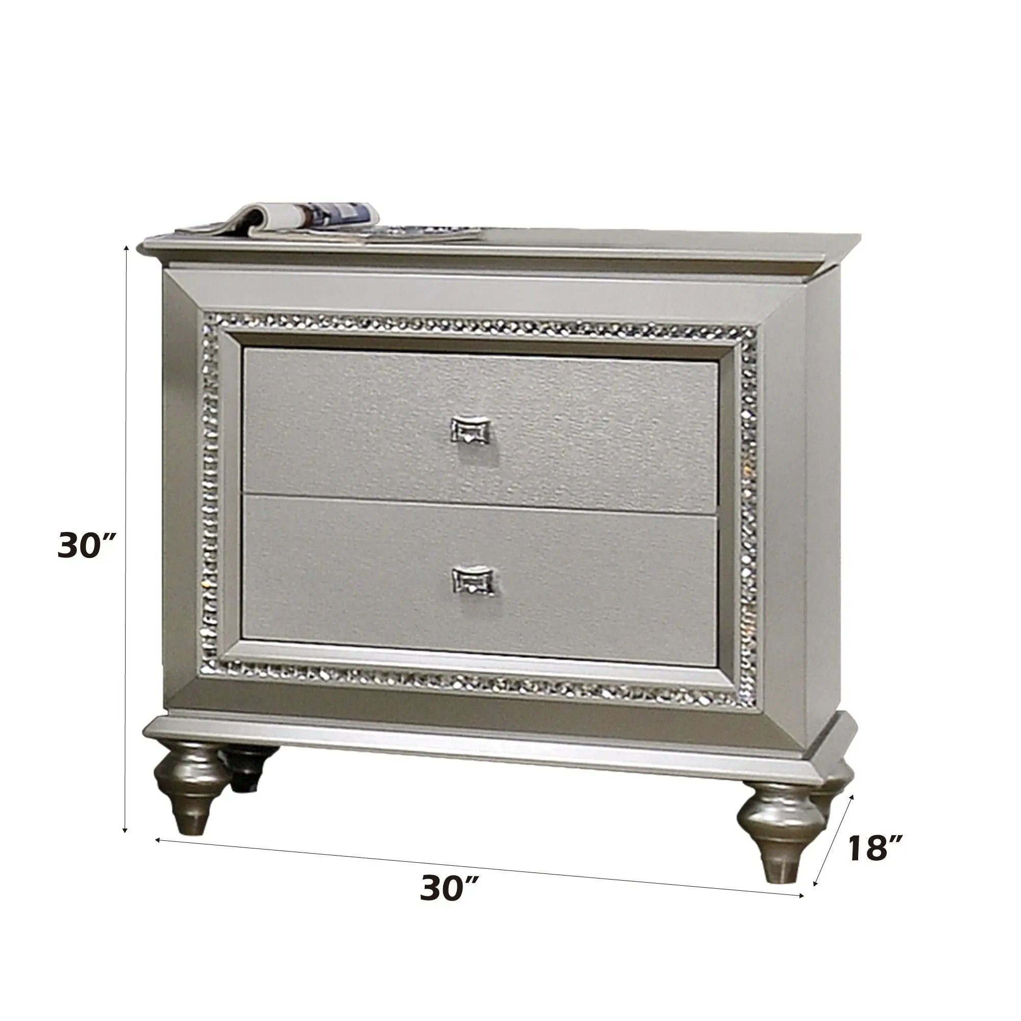 Kaitlyn - Nightstand, Elegant Design by Unique Piece Furniture