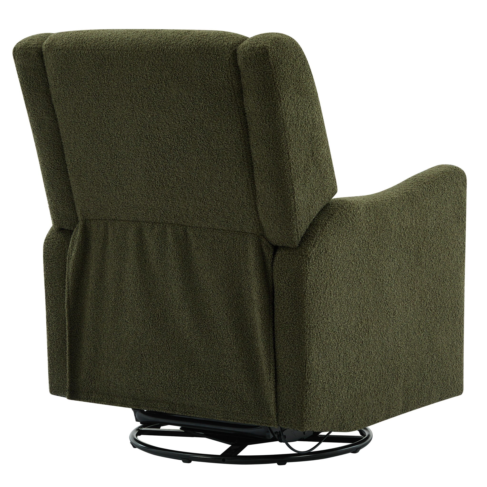 Wide Wingback Swivel Glider Rocker Recliner Chair by HouseOfZazla