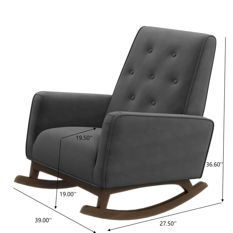 Demetrius - Mid-Century Modern Rocking Chair by Unique Piece Furniture