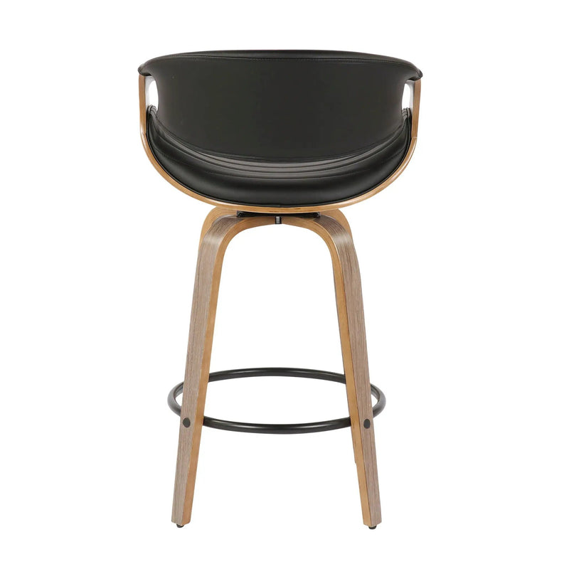 Symphony - Mid Century Modern Counter Stool (Set of 2) by HouseOfZazla
