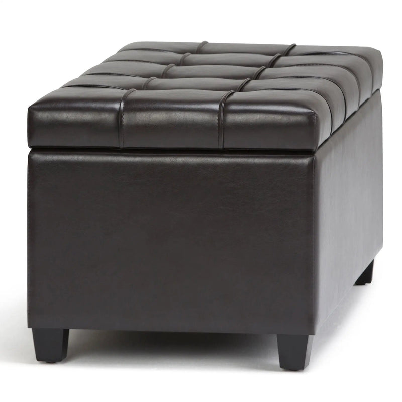 Sienna - Upholstered Storage Ottoman Bench by Unique Piece Furniture