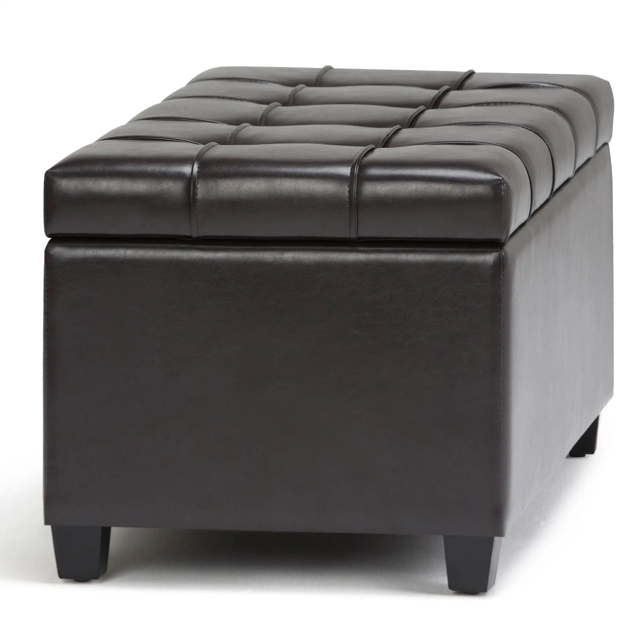 Sienna - Upholstered Storage Ottoman Bench by Unique Piece Furniture