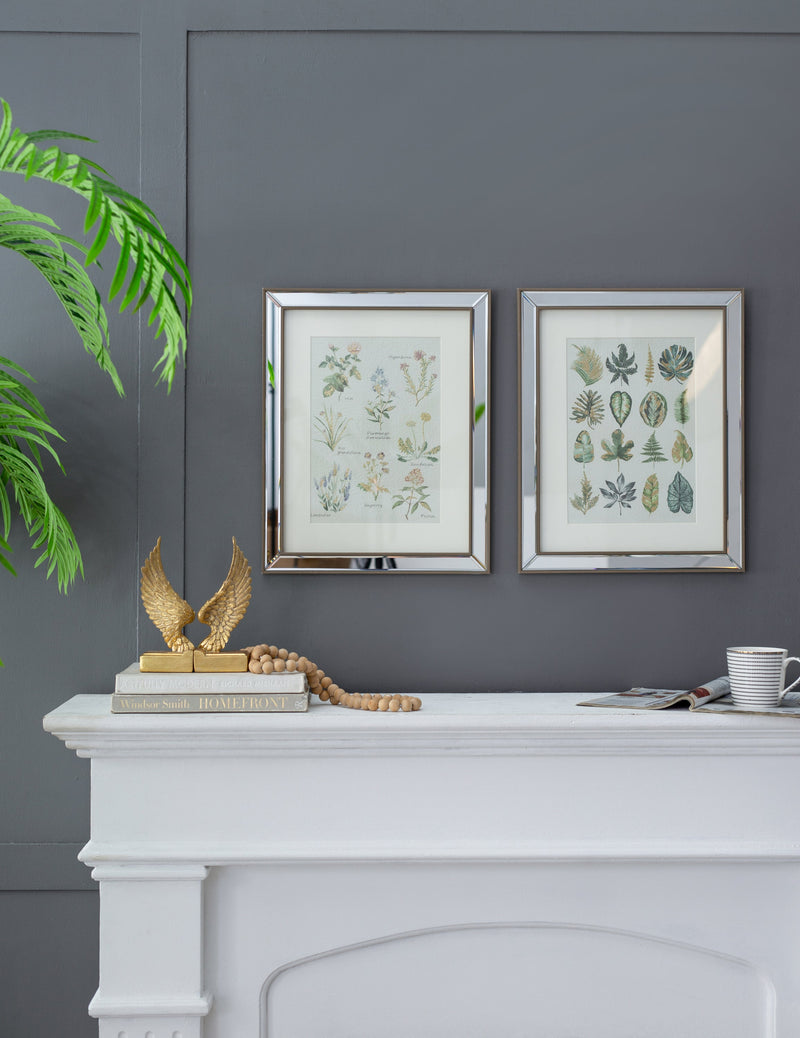 Set of 2 Liana Mirror Framed Wall Art by HouseOfZazla