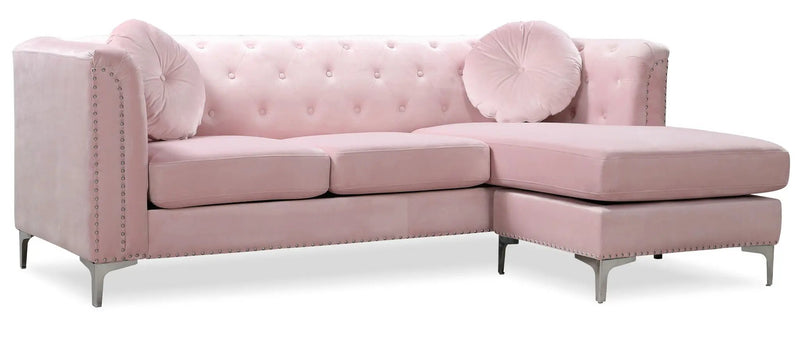 Pompano - Micro Suede Sofa Chaise by Unique Piece Furniture