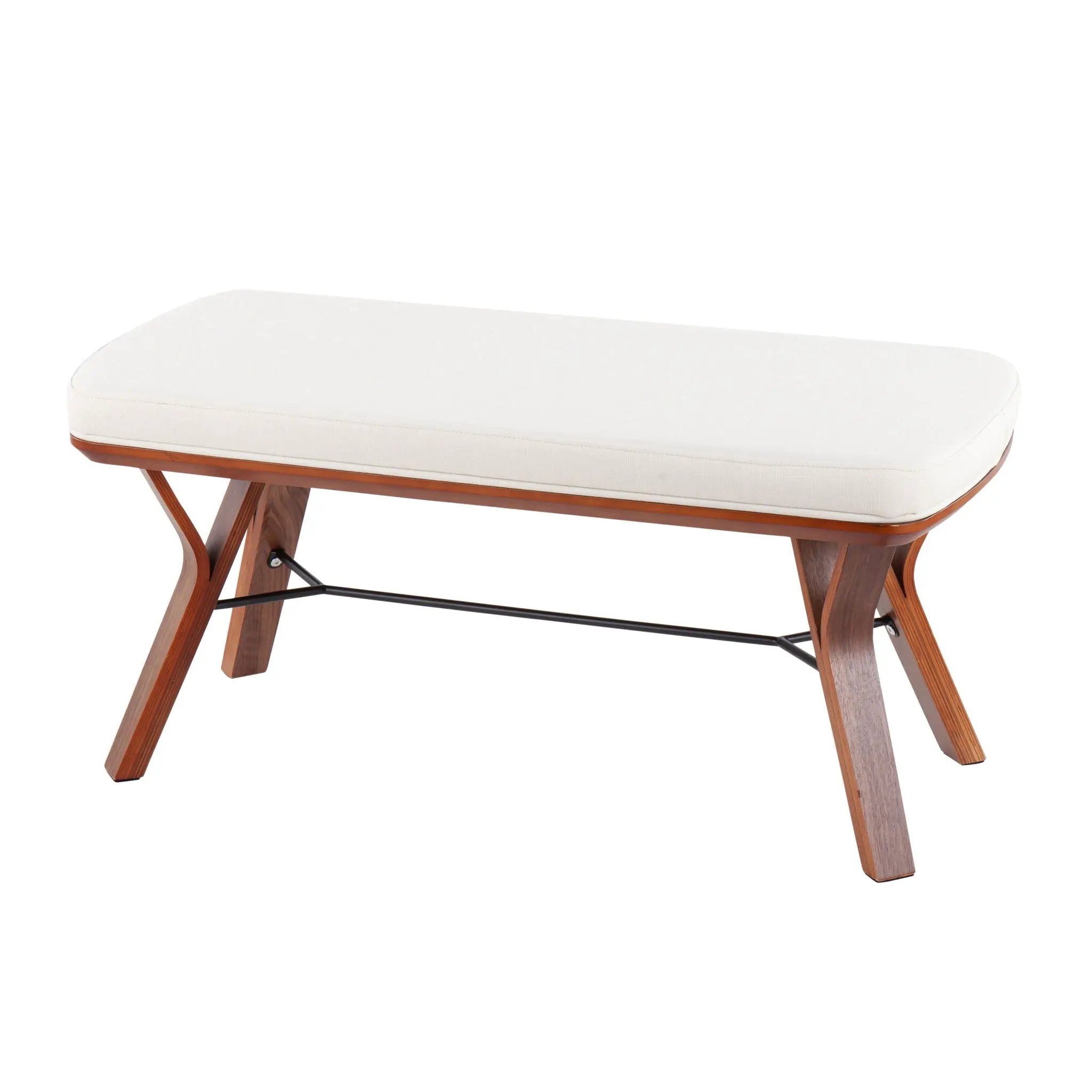 Folia - Mid Century Modern Bench by Unique Piece Furniture