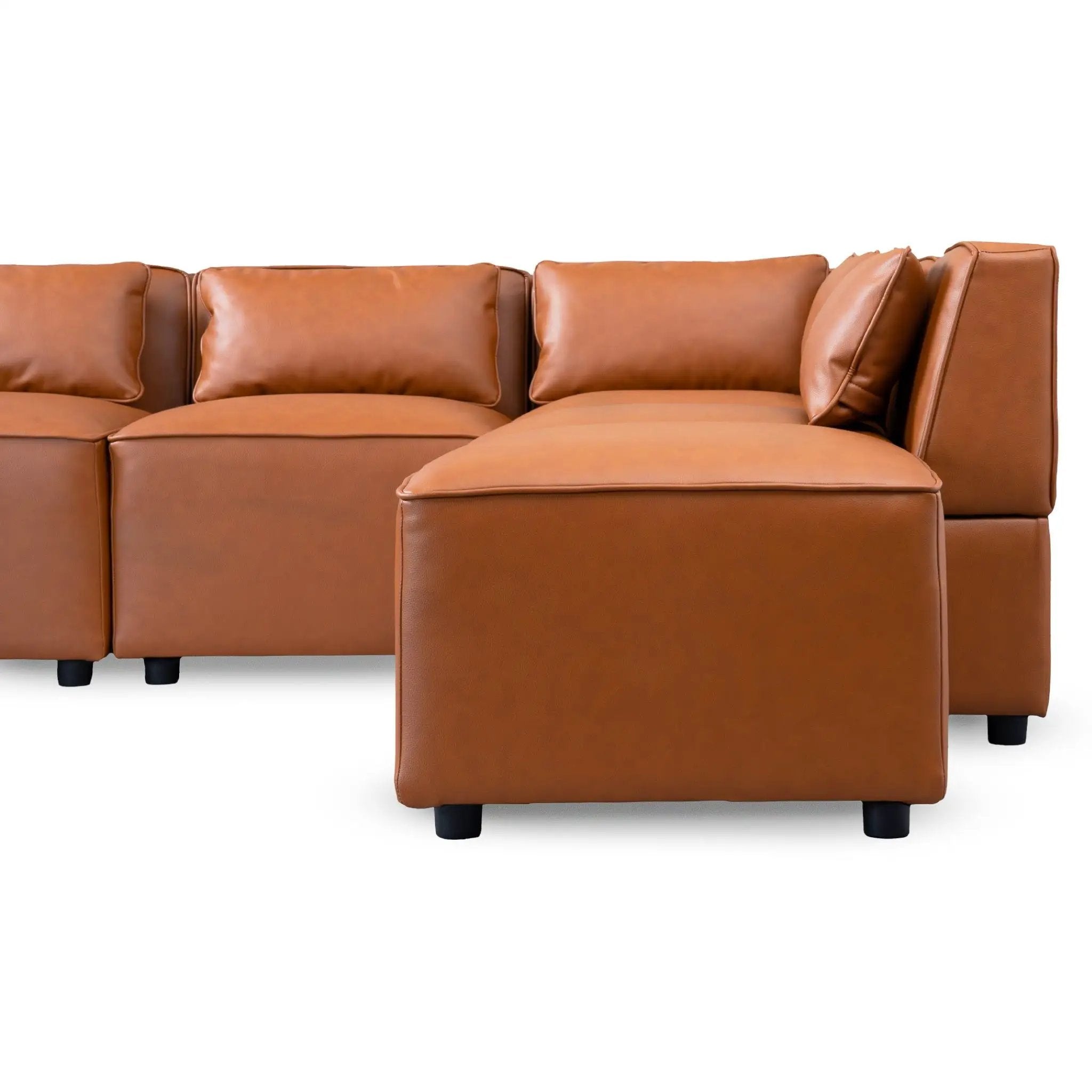 Wexford - Modular Sofa - Cognac by Unique Piece Furniture