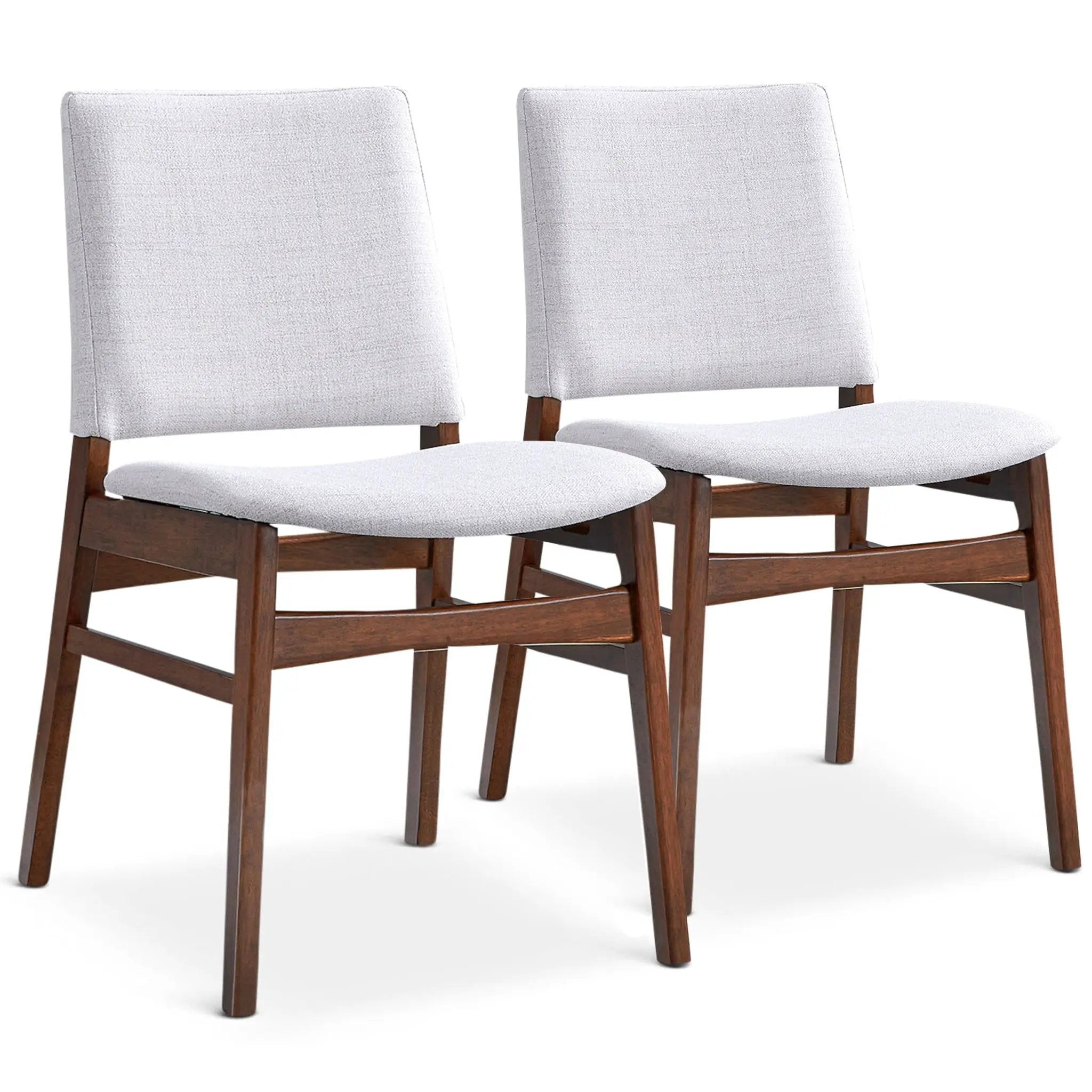 Gusto - Dining Chair (Set of 2) - Brown / Light Gray by Unique Piece Furniture