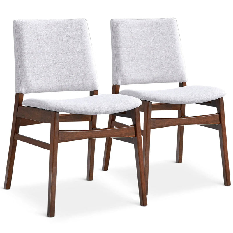 Gusto - Dining Chair (Set of 2) - Brown / Light Gray by Unique Piece Furniture