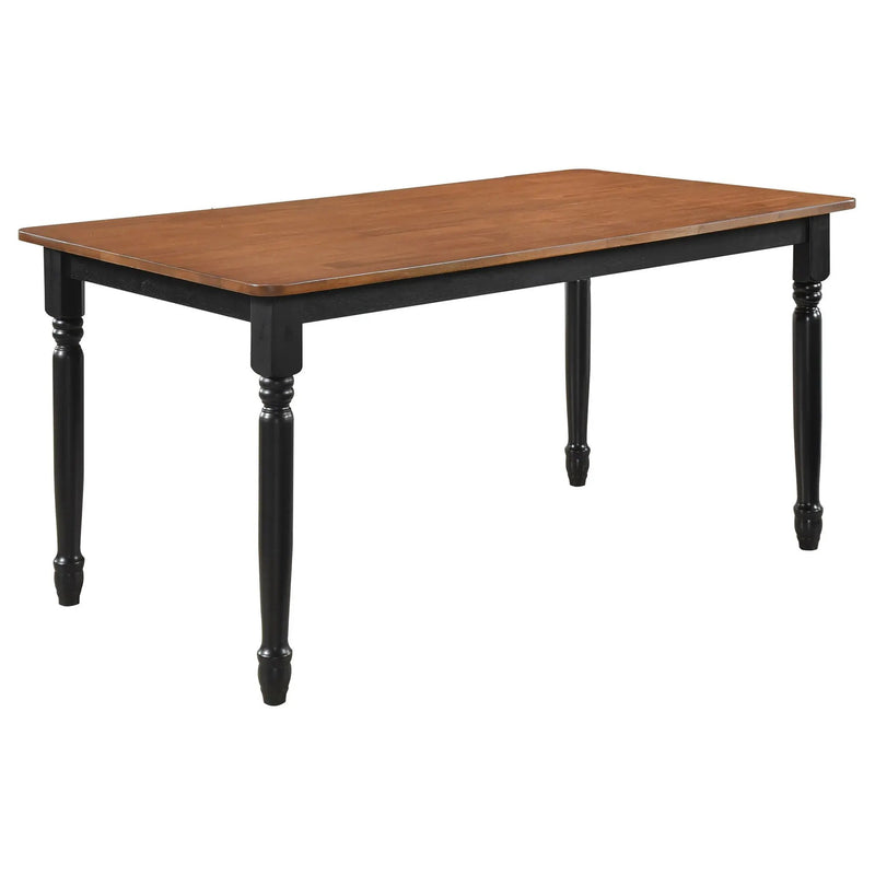 Hollyoak Rectangular 63-inch Wood Dining Table Walnut by Unique Piece Furniture