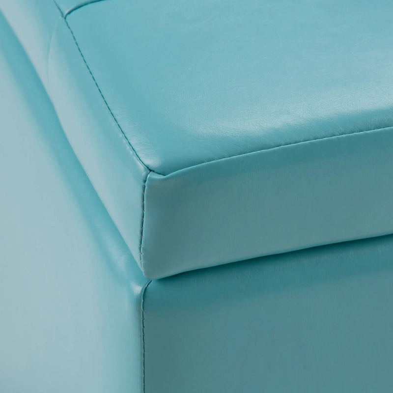 Cosmopolitan - Upholstered Storage Ottoman by HouseOfZazla