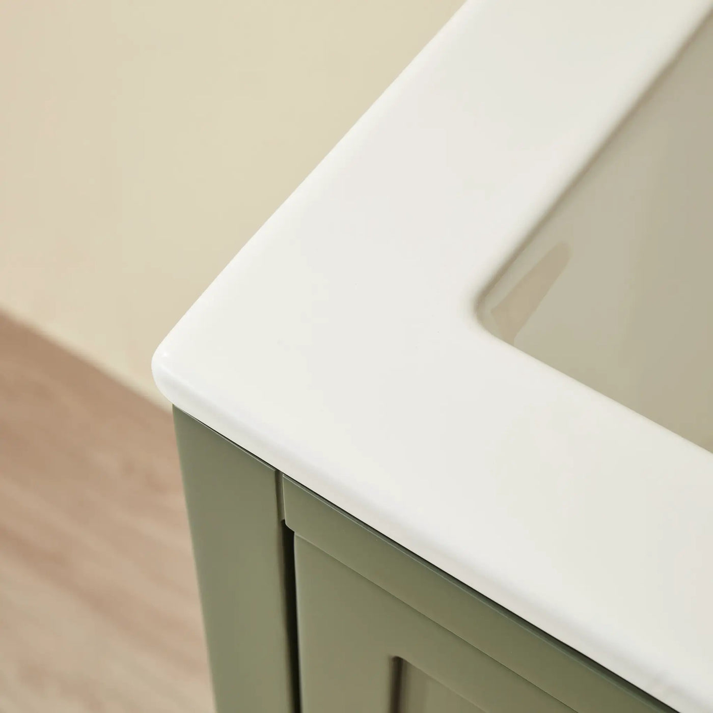 Fully Assembled 18'' Freestanding Single Bathroom Vanity by HouseOfZazla