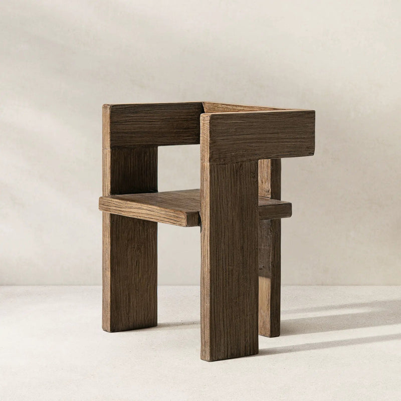Avenel - Sculptural Block Accent Chair by HouseOfZazla