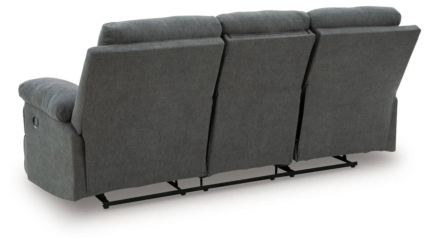 Side-Swipe - Reclining Sofa With Drop Down Table by Unique Piece Furniture