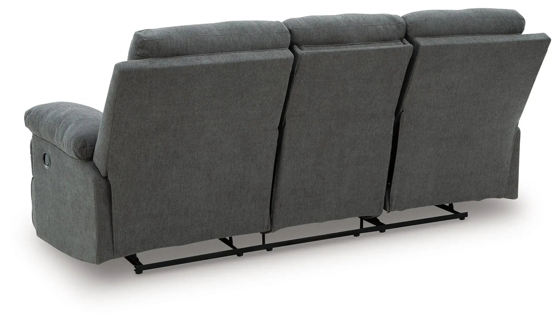 Side-Swipe - Reclining Sofa With Drop Down Table by Unique Piece Furniture