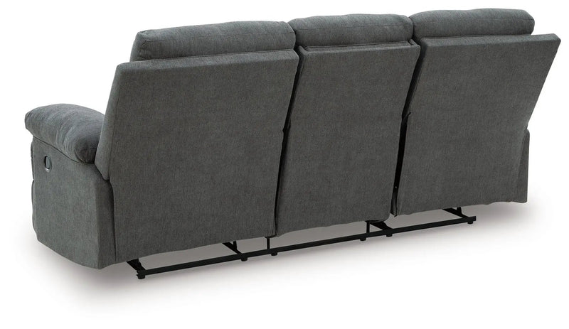 Side-Swipe - Reclining Sofa With Drop Down Table by Unique Piece Furniture