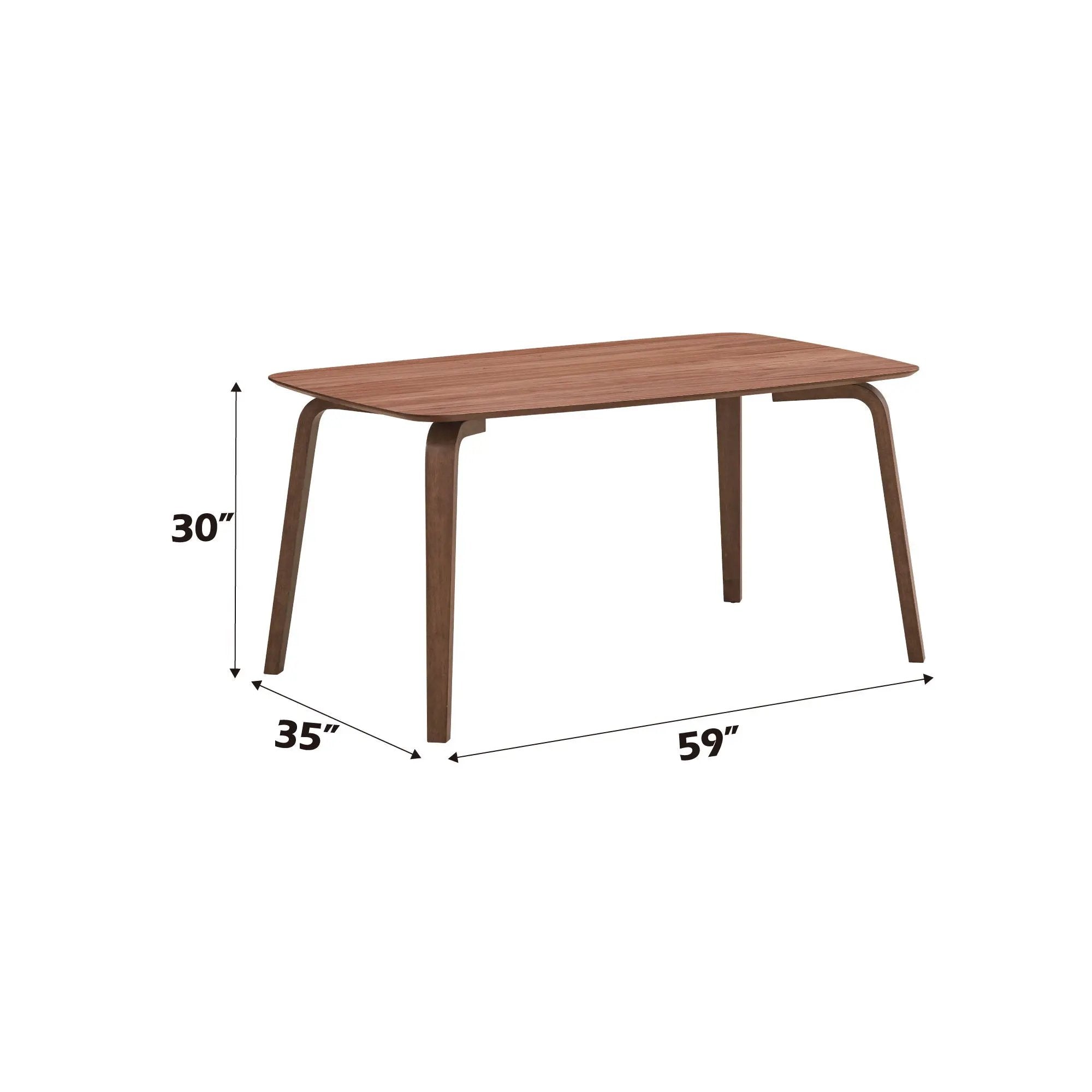 Casson - Dining Table - Walnut by Unique Piece Furniture