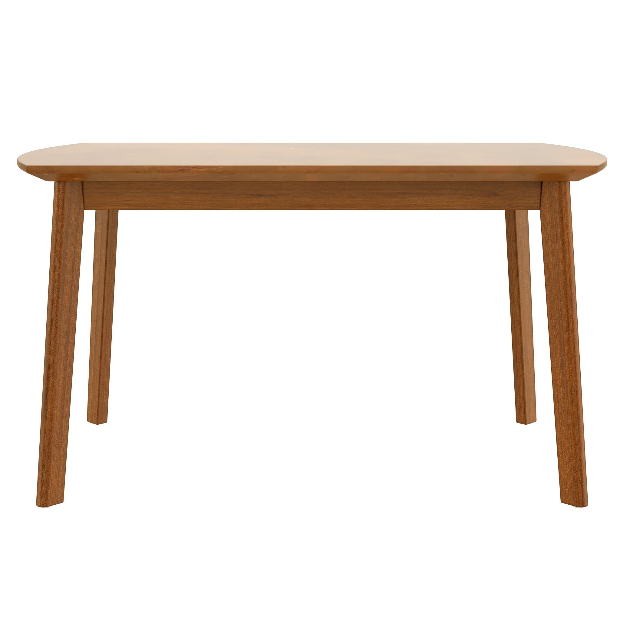 Mid Century Modern Dining Table Set For 4, Solid Wood Dining Table And Solid Wood Chairs, 5 Pieces Farmhouse Dining Table And 4 Upholstered Chairs - Brown / Gray by HouseOfZazla