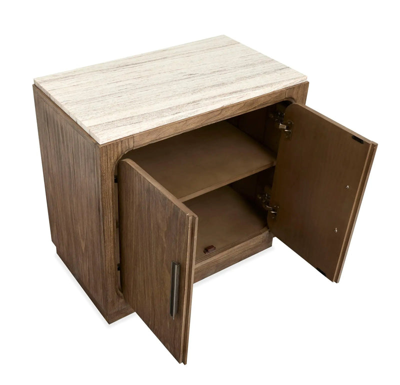 Westbourne - Door Nightstand - Dark Umber by Unique Piece Furniture
