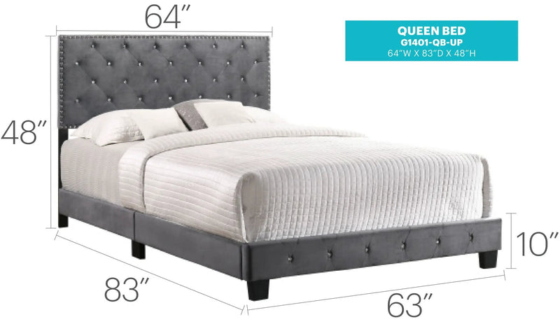Luxurious Upholstered Bed by HouseOfZazla
