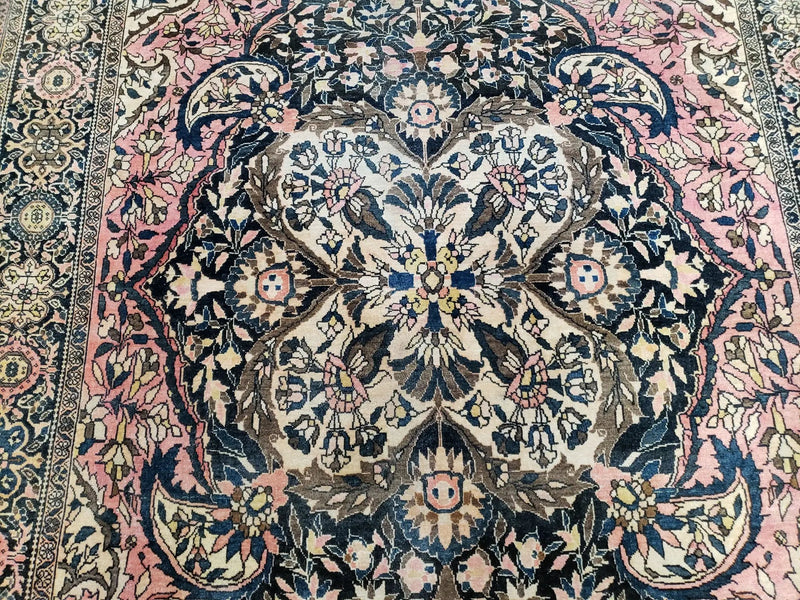 Antique Persian Farahan Rug, 4'1" x 6' 5" by Jewel Rugs