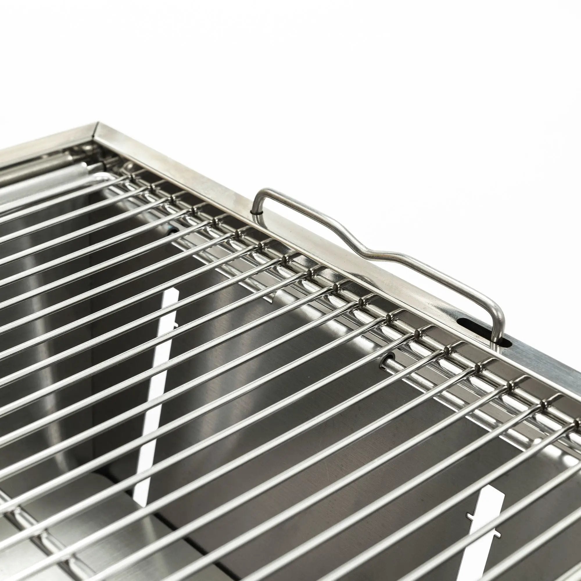Folded Portable BBQ Outdoor Charcoal Barbecue Set by HouseOfZazla