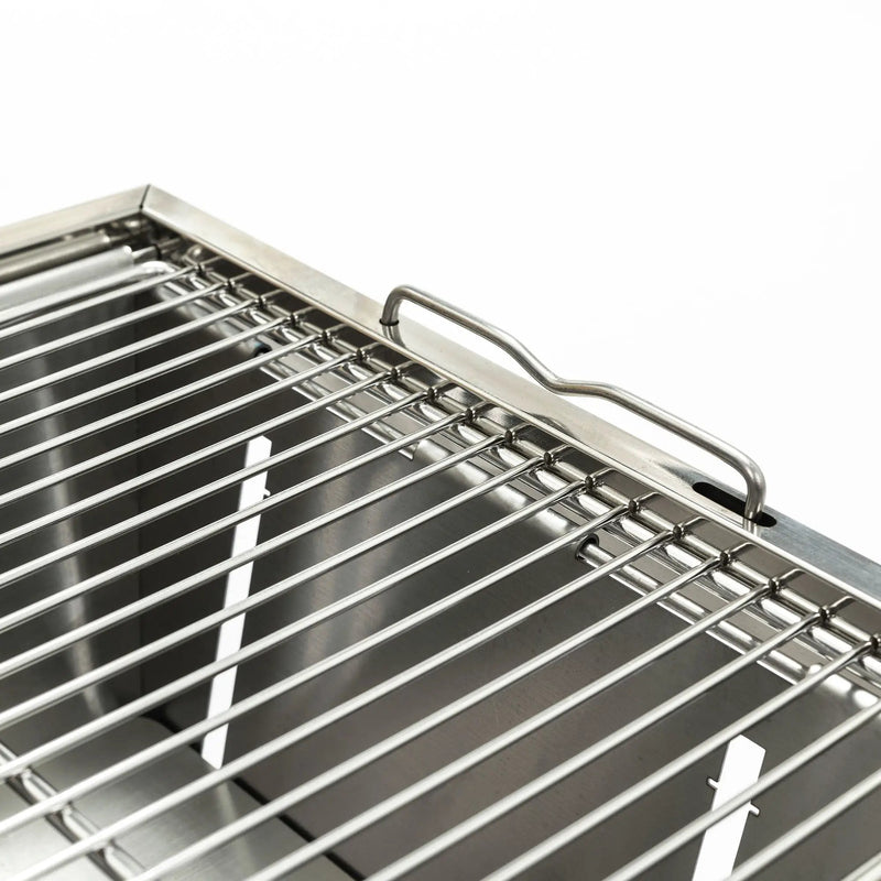 Folded Portable BBQ Outdoor Charcoal Barbecue Set by HouseOfZazla