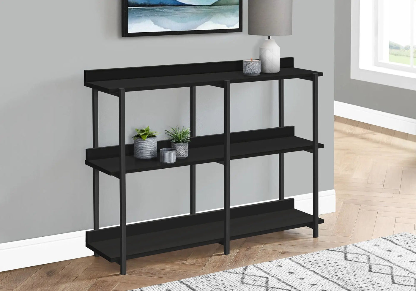 Accent Console Table For Entryway, 3 Tier Design by Unique Piece Furniture
