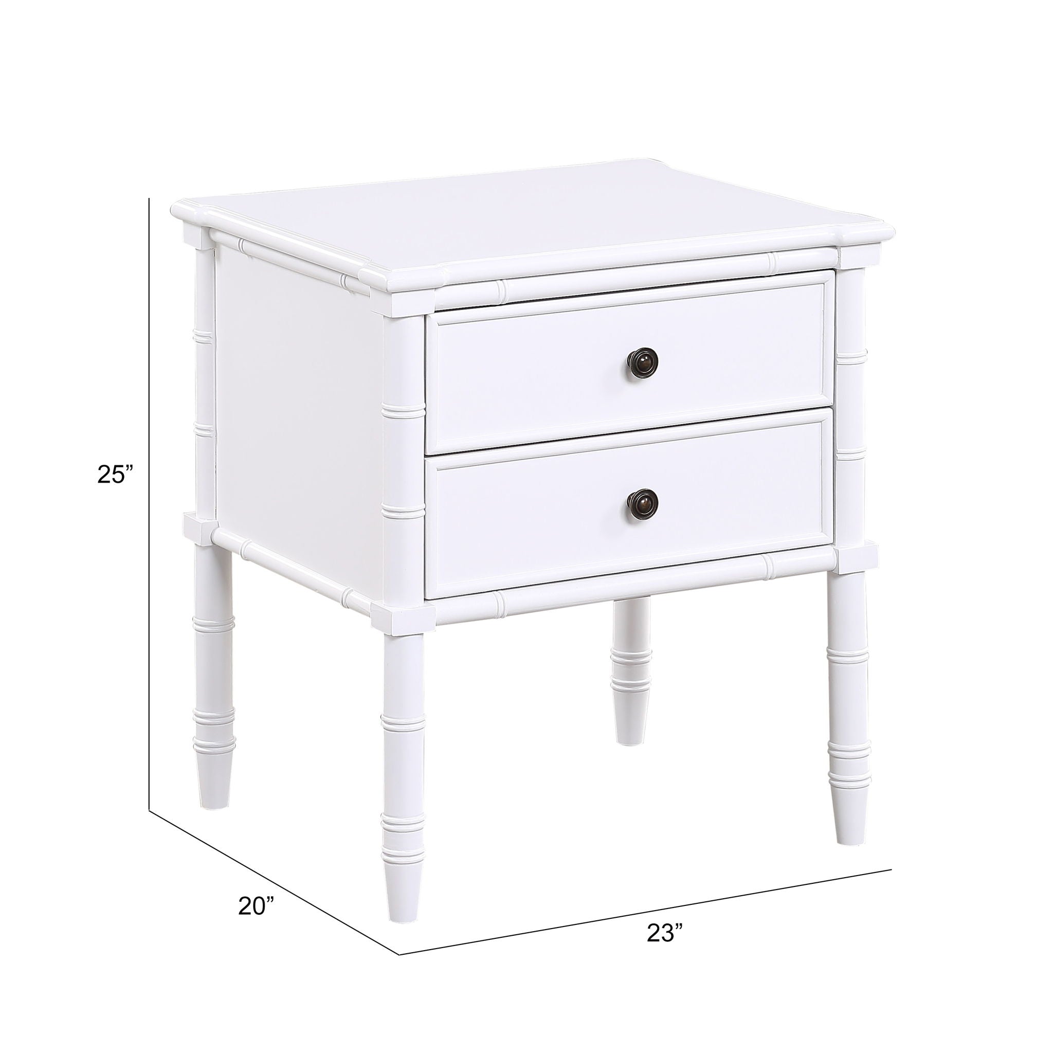 Emmett - 2 Drawer Nightstand by HouseOfZazla