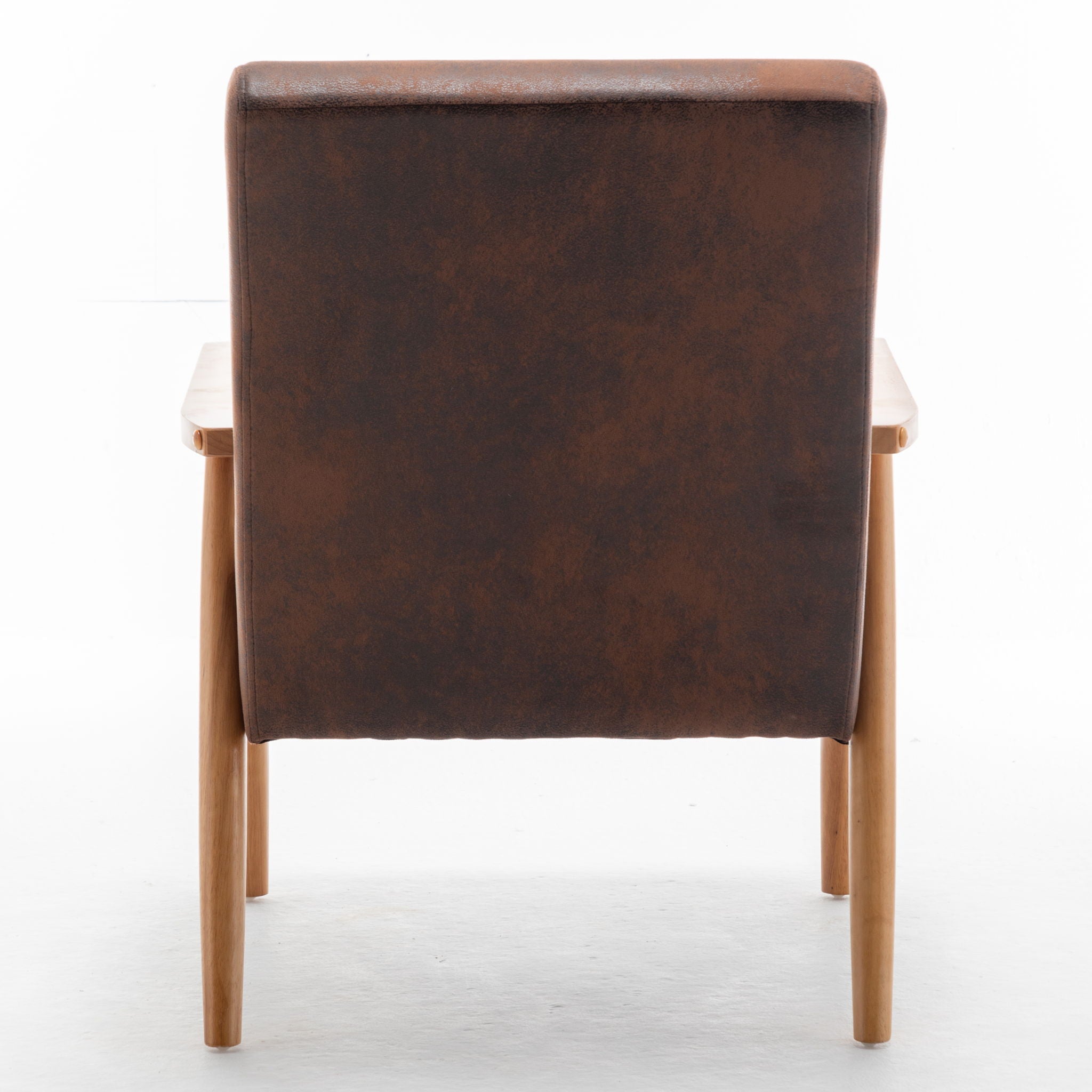 Wide Arm Chair - Brown by HouseOfZazla