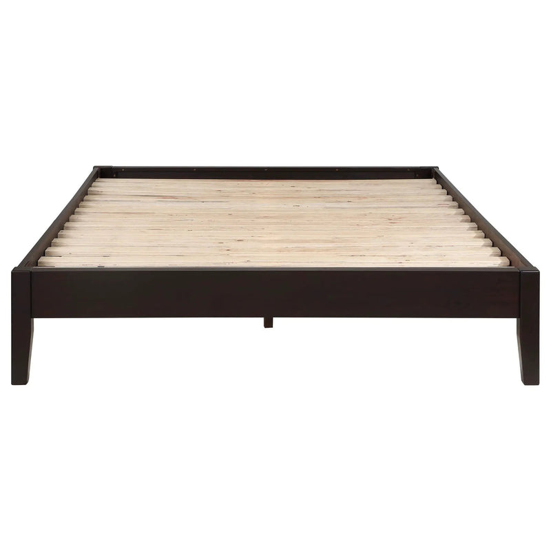 Hounslow Eastern King Universal Platform Bed Cappuccino by Unique Piece Furniture