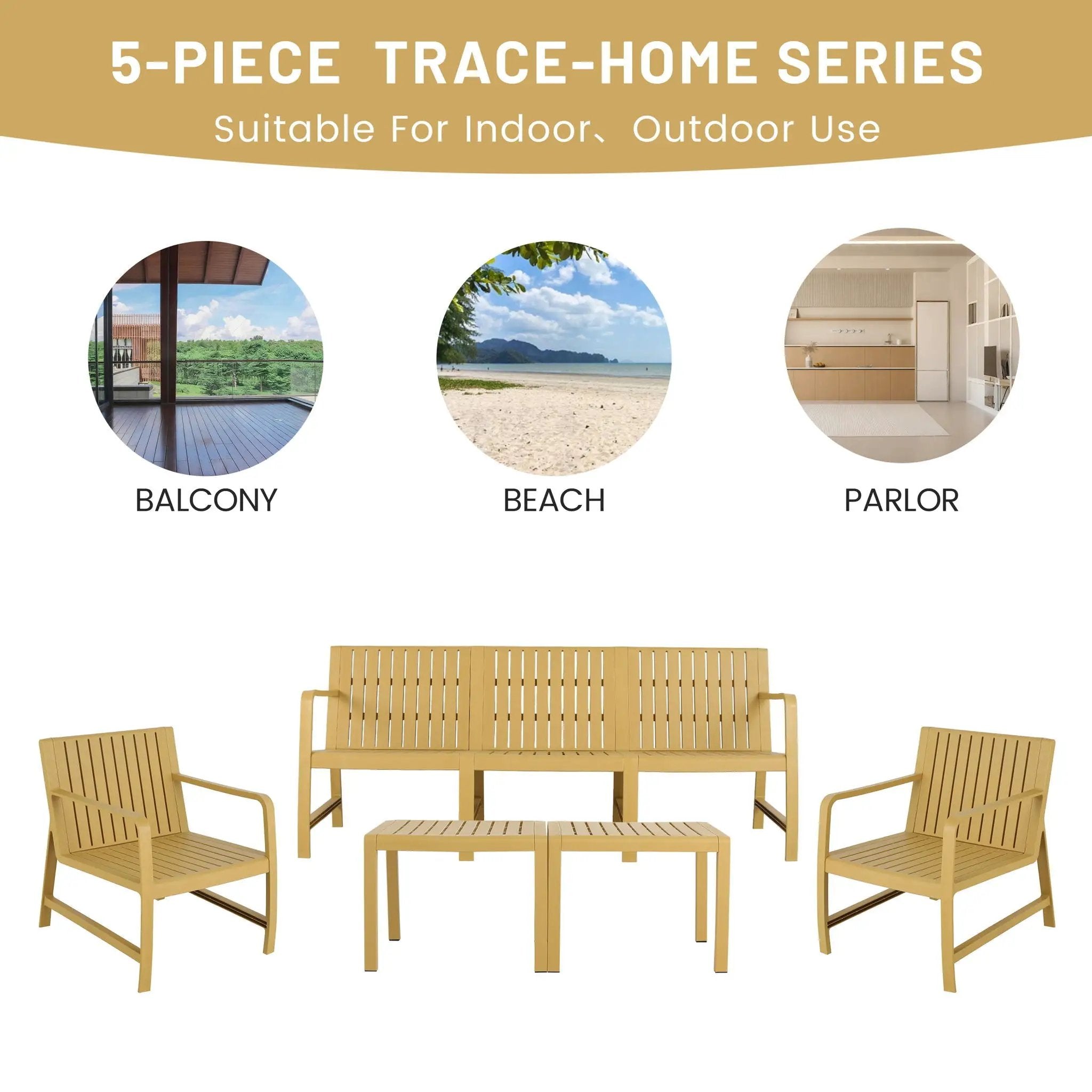 Furniture Set, Waterproof And Durable by HouseOfZazla