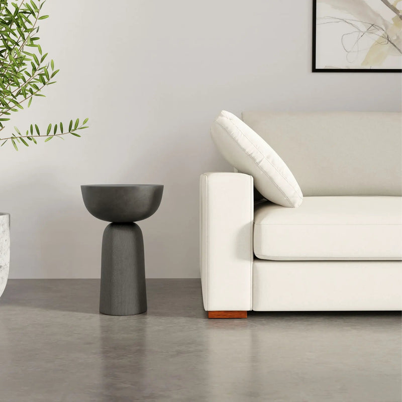 Hughes - Cast Aluminum Side Table - Black by Unique Piece Furniture