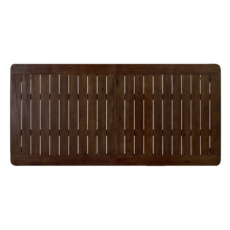 Rectangular Acacia Outdoor Dining Table by HouseOfZazla