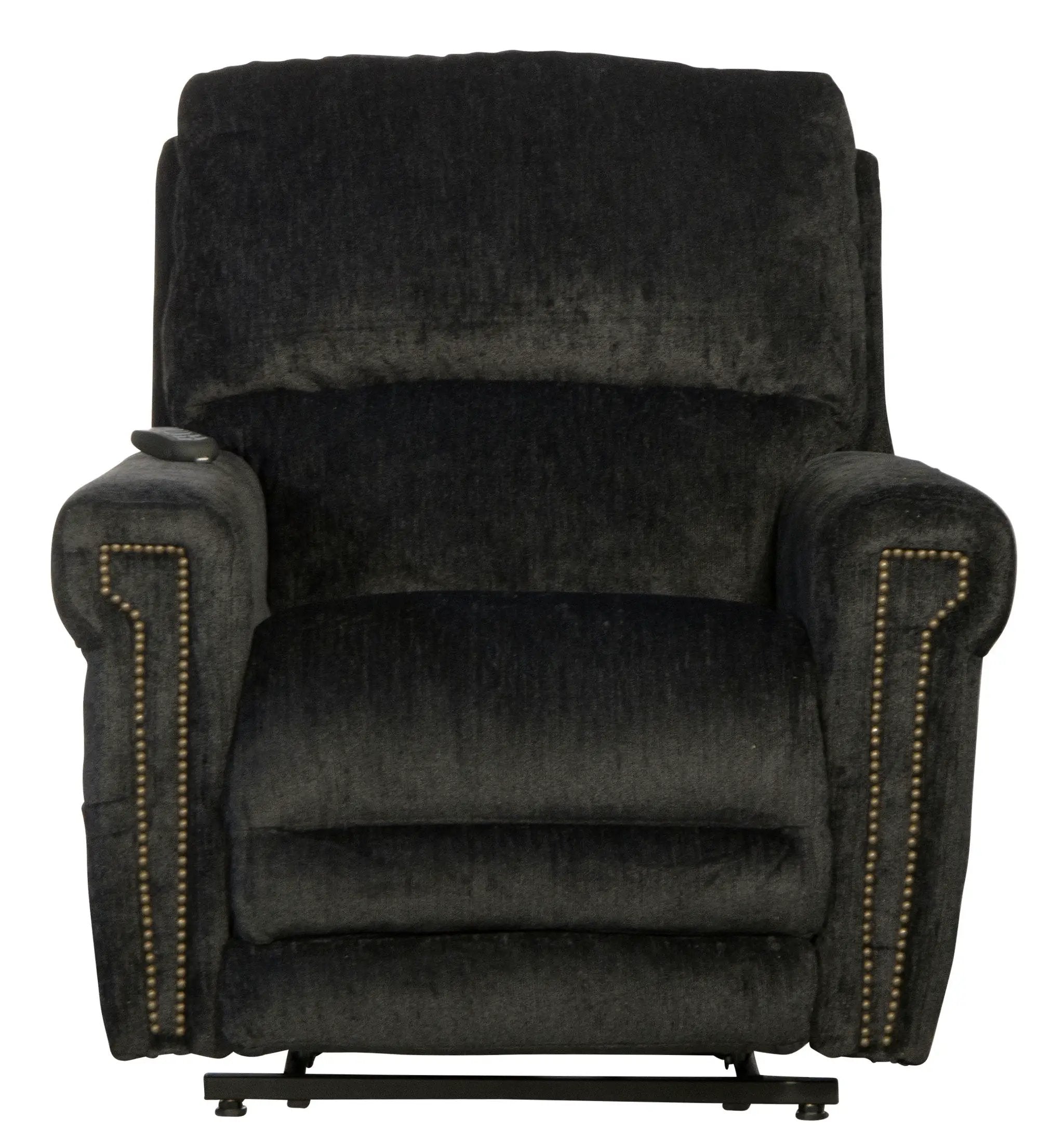 Warner - Power Headrest With Lumbar Power Lay Flat Recliner by Unique Piece Furniture