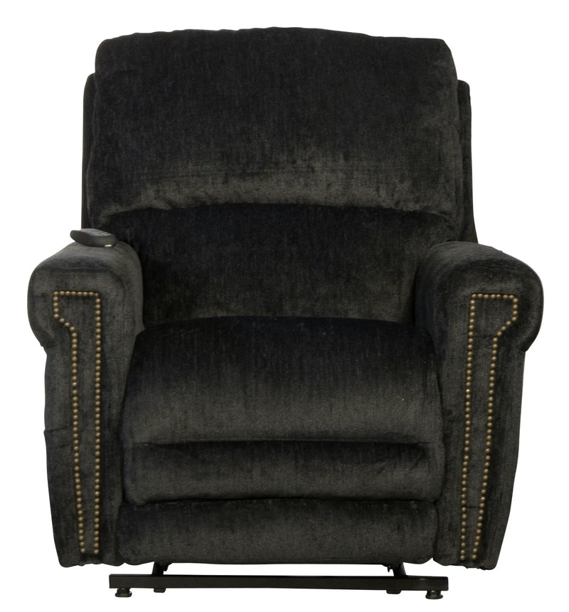 Warner - Power Headrest With Lumbar Power Lay Flat Recliner by Unique Piece Furniture