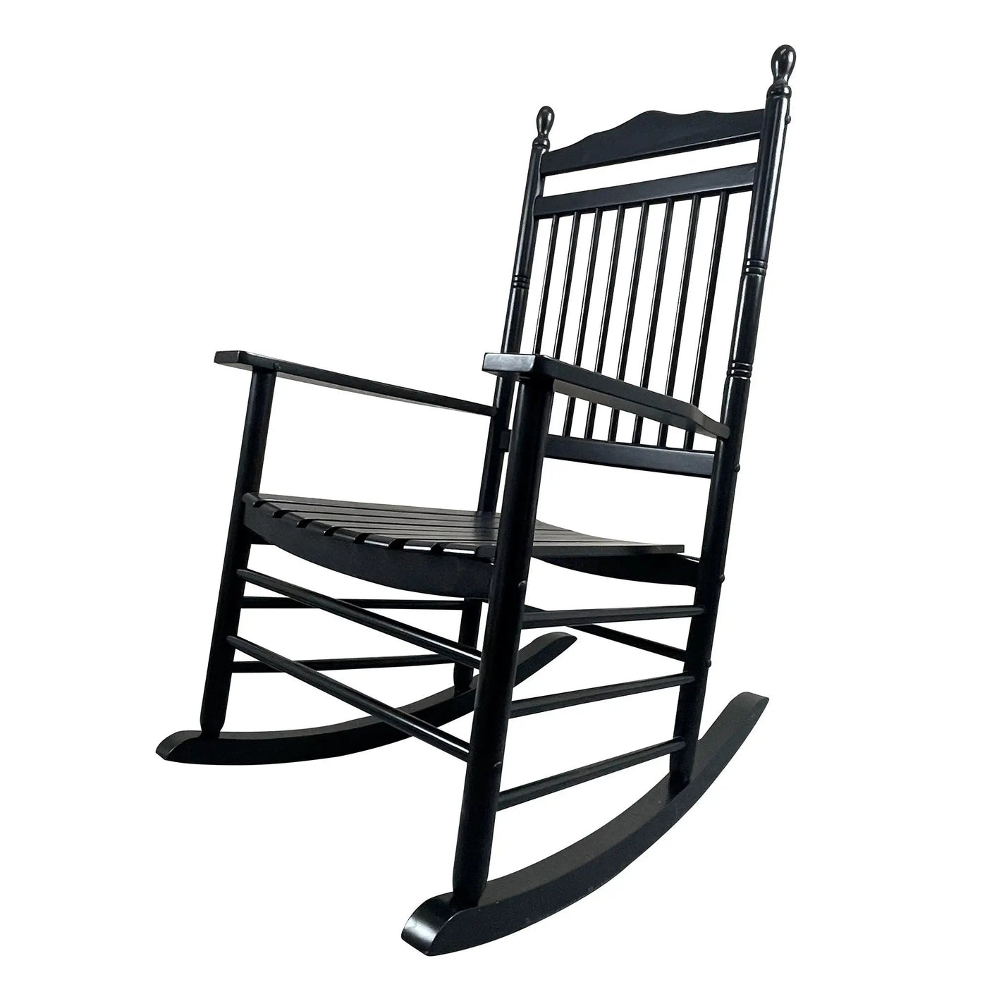 Balcony Porch Adult Rocking Chair - Wood by HouseOfZazla