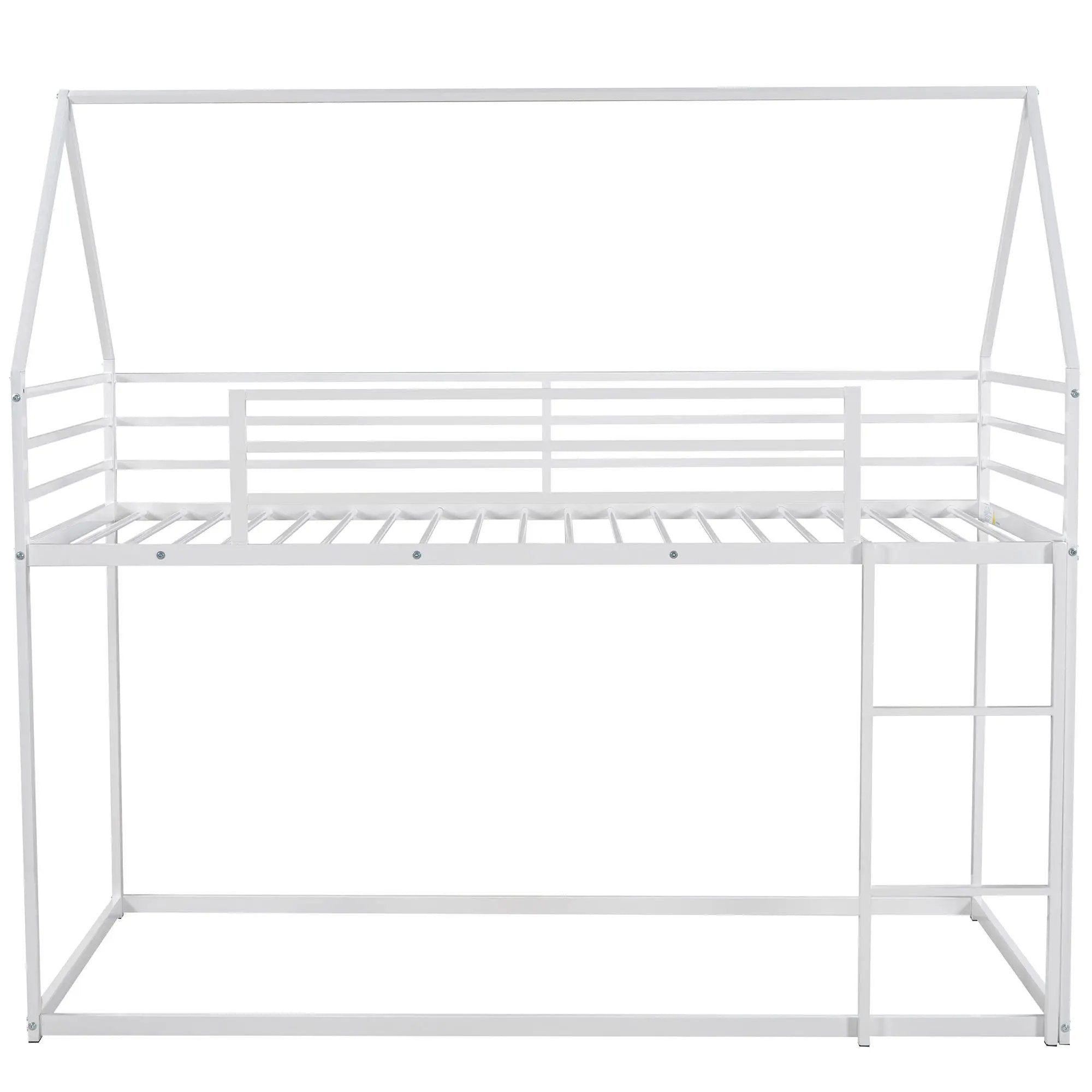 House Bunk Bed With Built In Ladder by HouseOfZazla