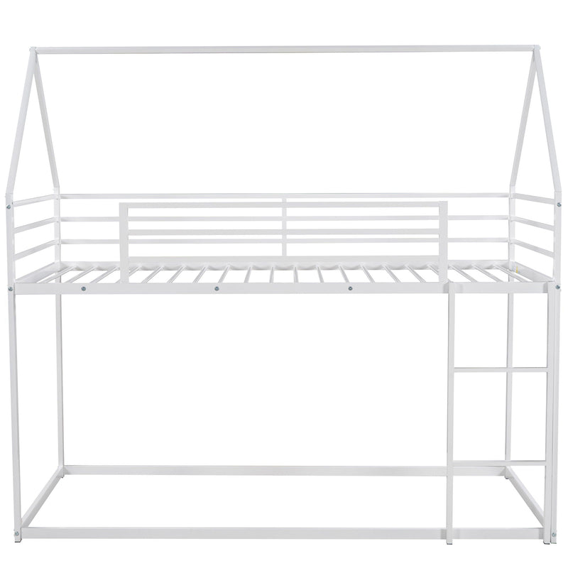 House Bunk Bed With Built In Ladder by HouseOfZazla