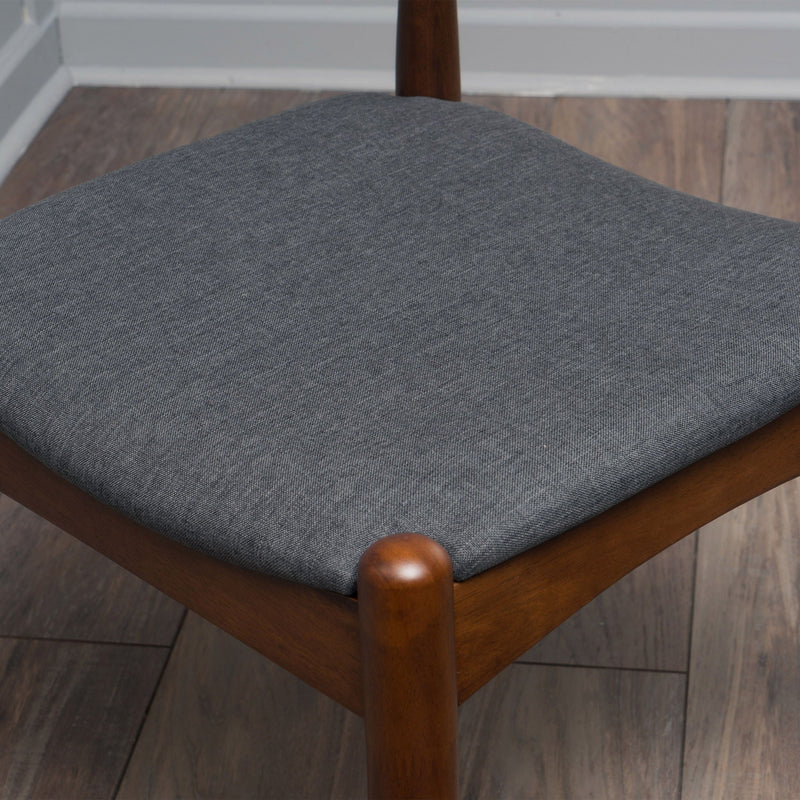 Dining Chairs With Ergonomic Backrest & Comfort Cushions (Set of 2) by HouseOfZazla