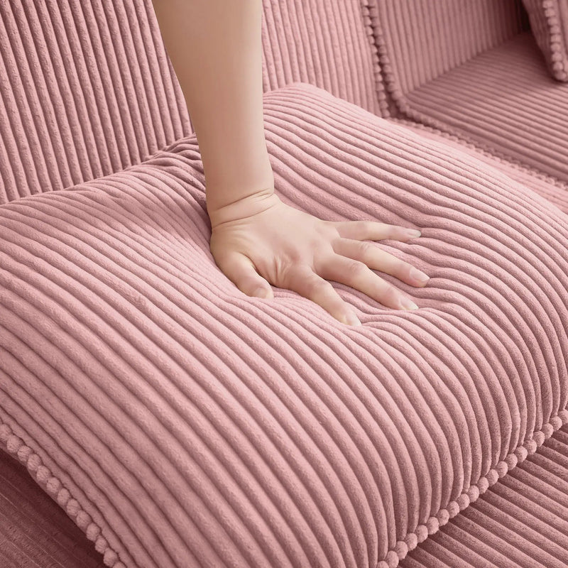 Modular 4 Seat L Shape Sectional Boneless Sofa by HouseOfZazla