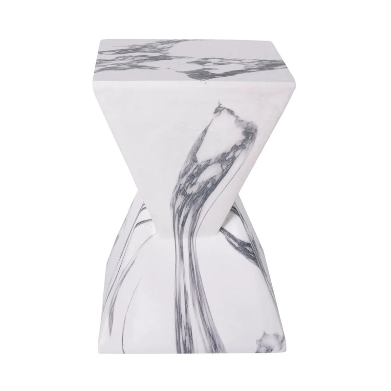 18.5"H Modern Outdoor Concrete Side Table by HouseOfZazla