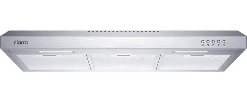 CIARRA Ductless Range Hood 30 inch Under Cabinet Hood Vent for Kitchen Ducted and Ductless Convertible CAS75918A by Selzalot