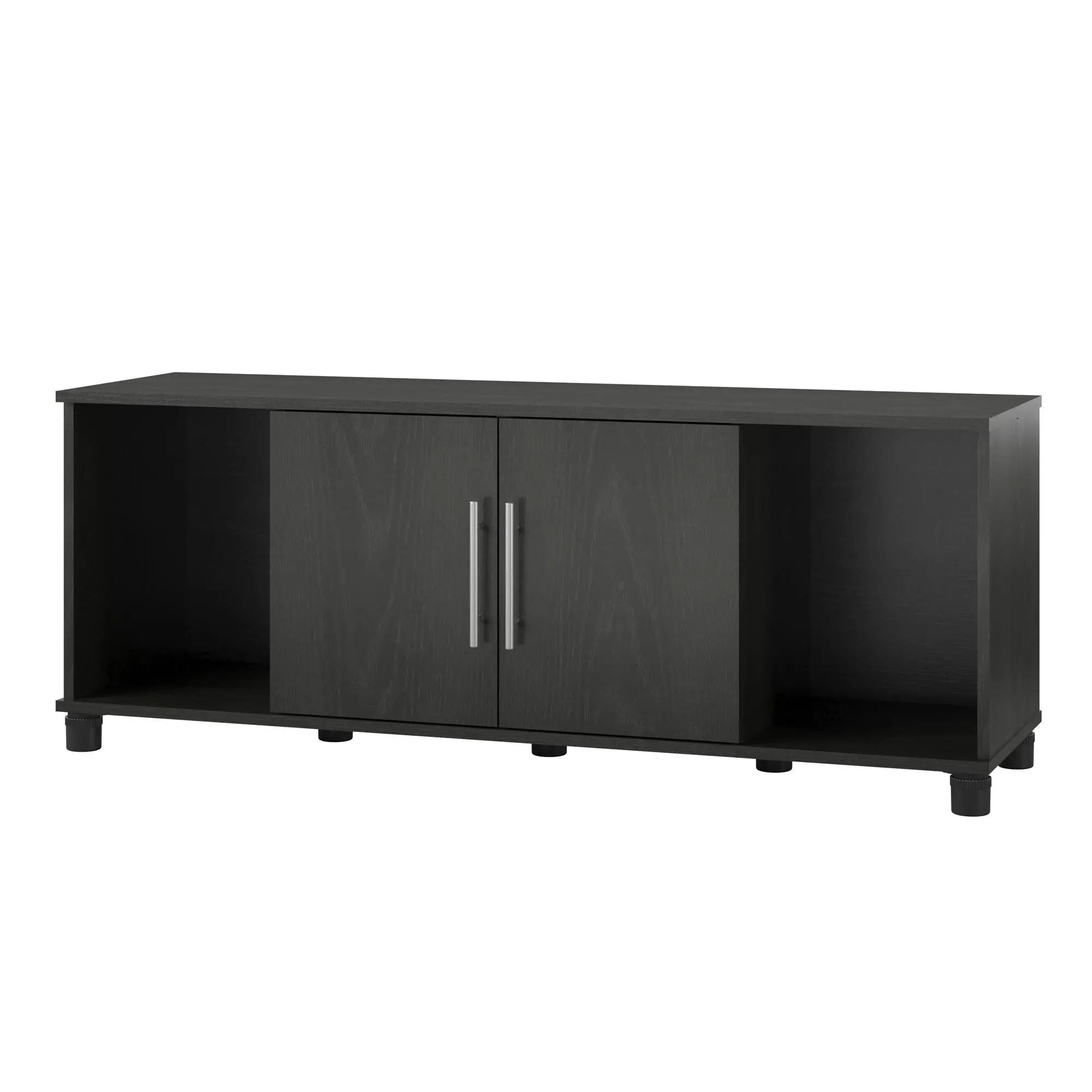 Systembuild Evolution Camberly - Shoe Storage Bench - Black Brown by Unique Piece Furniture
