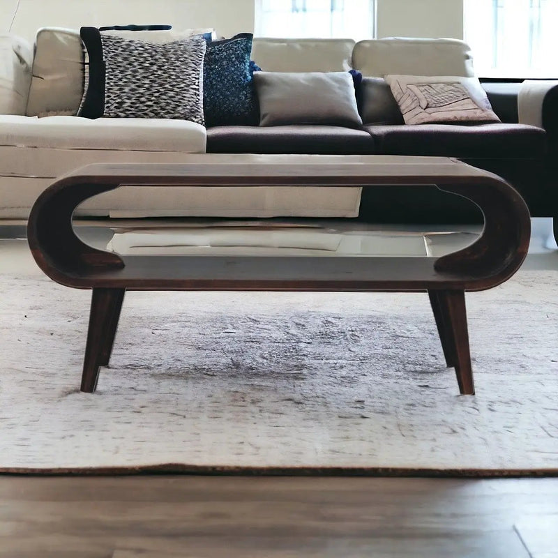 Amaya - Coffee Table - Light Walnut by Unique Piece Furniture