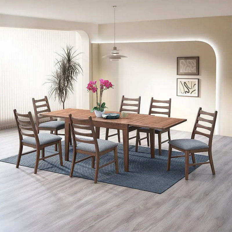 Mayah - Dining Table - Walnut by Unique Piece Furniture