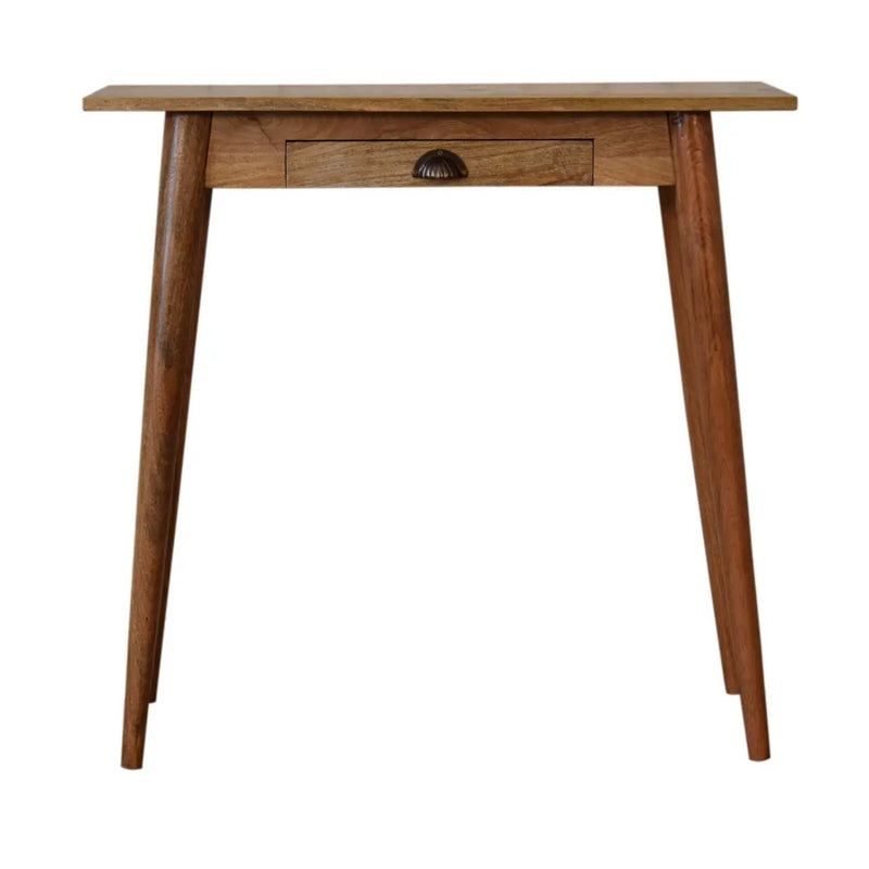 Solid Wood Mini Nordic Style Writing Desk by HouseOfZazla