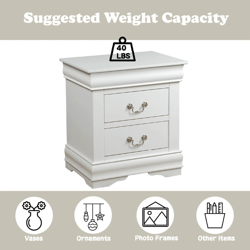 Louis Philippe Accent Nightstand by HouseOfZazla