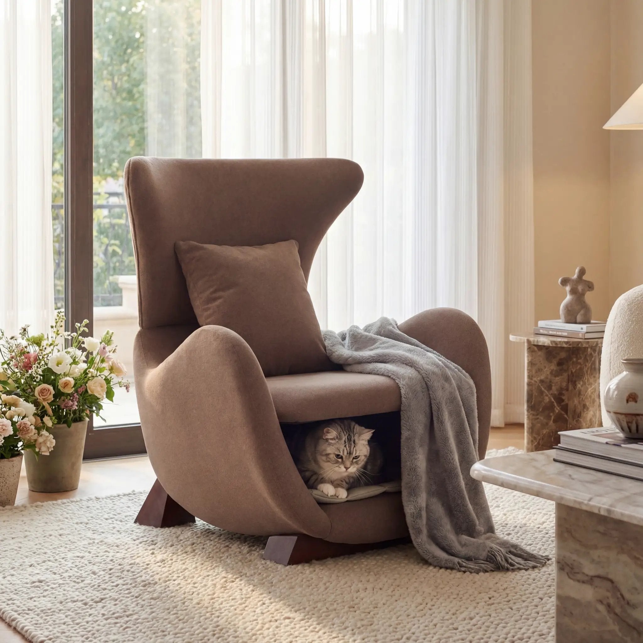 Modern Accent Chair by HouseOfZazla