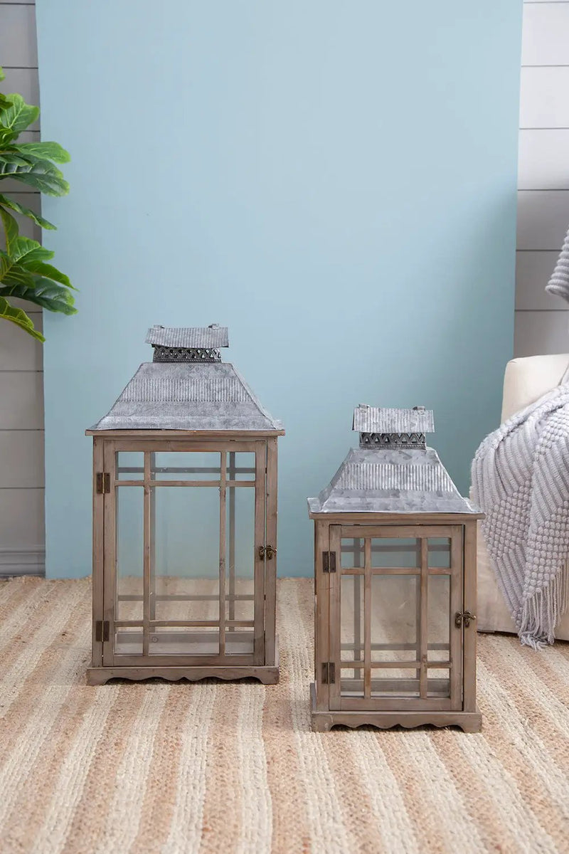 S/2 Classic Scape Lanterns by HouseOfZazla